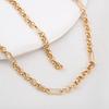 1M 18K Gold Plated Brass Square Link O Shape Chain for Jewelry Making Supplies DIY Bracelet Necklace Material Chain Accessories