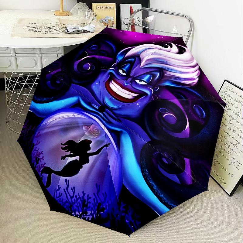 Sea Witch's Tale Umbrella 8-Frame for Travel, Camping, Casual Lightweight Portable Umbrella, Essential for Every Family Holidays Gift
