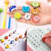 Coolooda Mini Eraser 200 Pencil Eraser Fruit Animal Adorable Cute Fruits Home School Work Classroom Children Reward Gift Prize [Approx. Pieces] Pets,