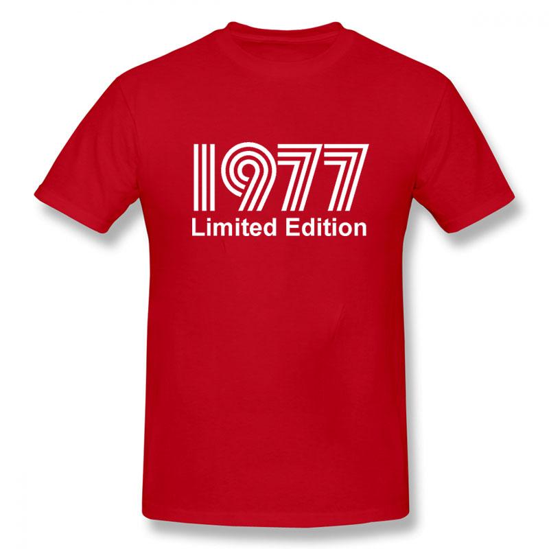 1977 Limited Edition Cool Funny T Shirt Unisex Short Sleeves Hip Hop Vintaged Oneck Cotton T Shirts