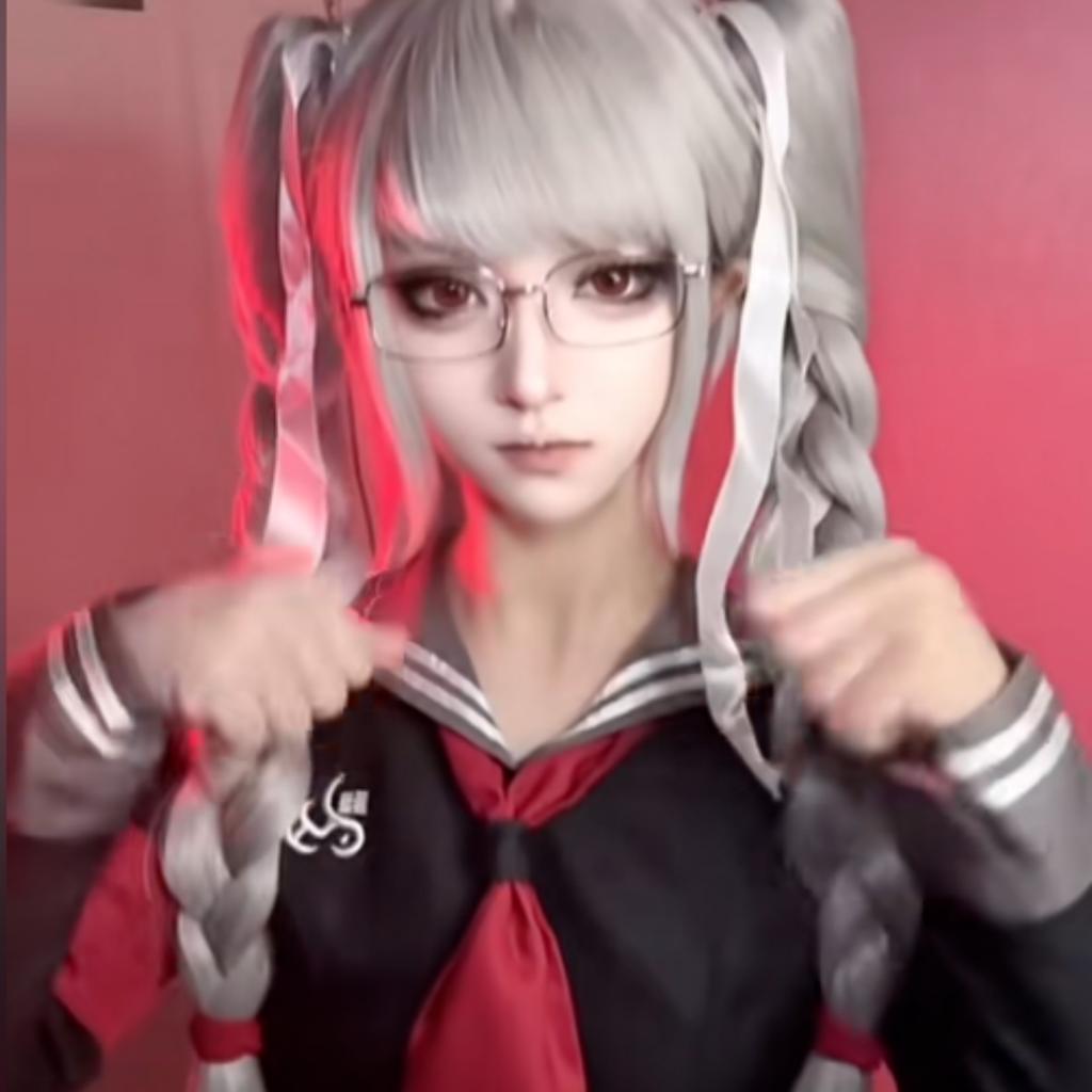 Danganronpa Peko Pekoyama Cosplay Costume, Anime Game Character Role Play Full Set