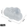 S/M/L 3D Cloud Shape Chocolate Silicone Mold Mousse Fondant Ice Cube Pudding Candy Soap Candle Molds Baking Cake Decoration Tool