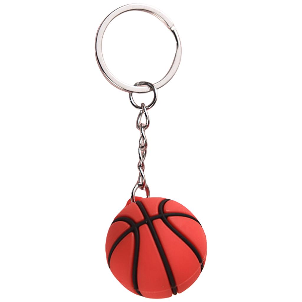 Volleyball Keychains Creative Fashion Key Pendant Practical Souvenirs PVC Texture Present for Volleyball Enthusiasts