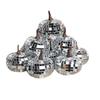 12Pcs Metallic Artificial Pumpkin Decoration Modern Indoor Fall Festival Centerpieces Arrangement Accessories