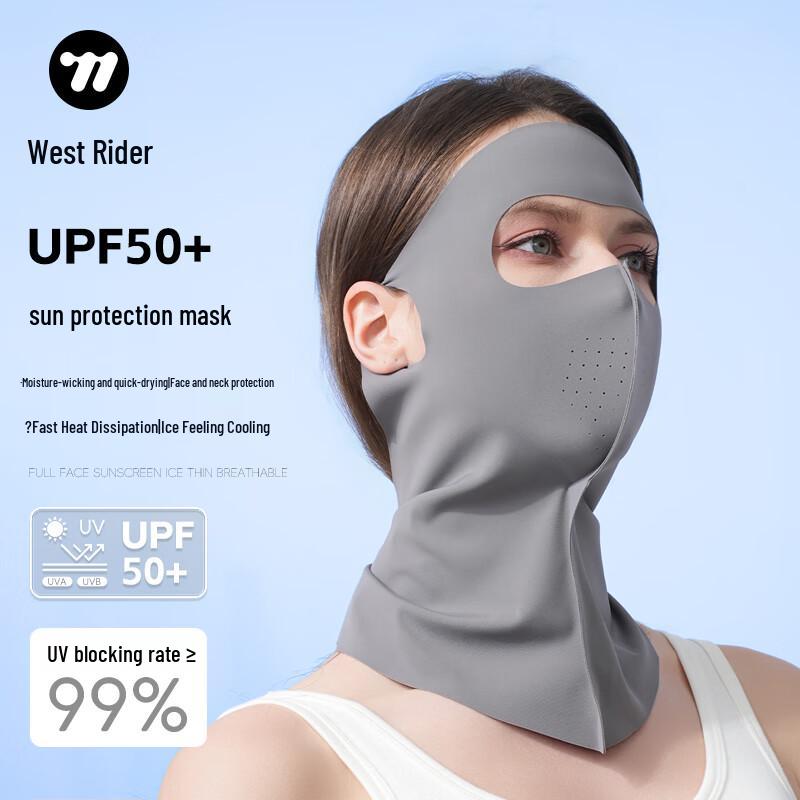 West Biking Summer Ice Silk Sun Protection Cycling Face Mask
