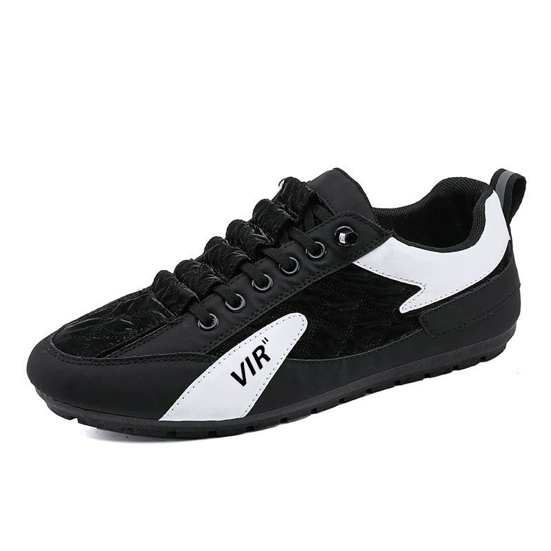 Neue Herrenschuhe für Frühling und Sommer Atmungsaktive Canvas-Schuhe für Herren Trendige und vielseitige weiße Schuhe für Slipper