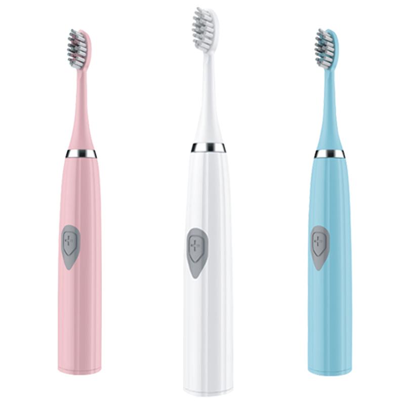 Soft Bristle Portable Battery Endurance IPX6 Waterproof Intelligent Effective Oral Care Electric Toothbrush for Adults