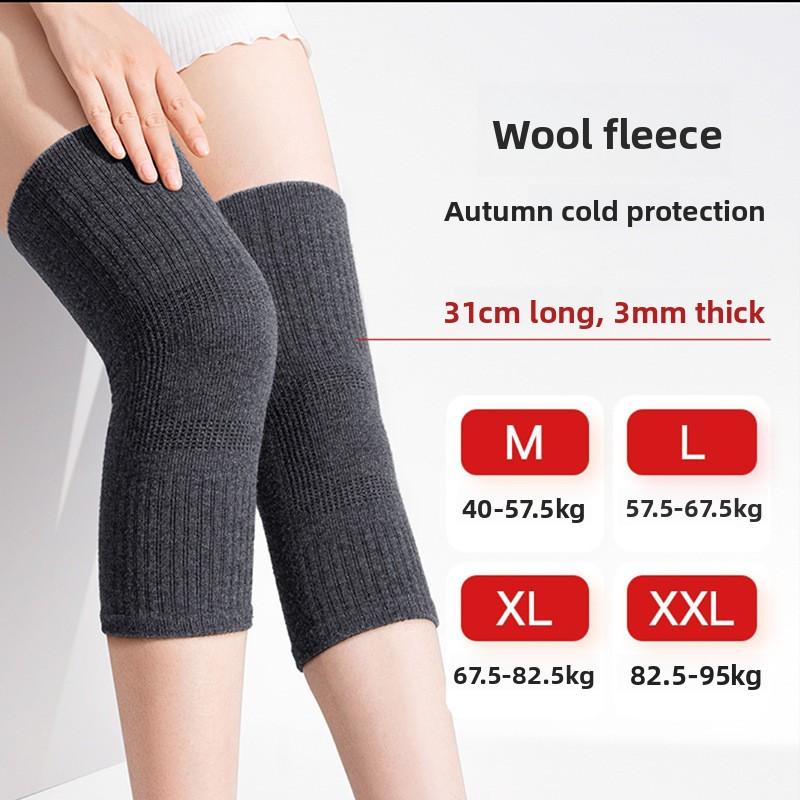 

Winter Thermal Knee Pads Plush Cashmere Lining Perfect For Extreme Cold Arthritis Care Men and Women Lightweight Warmth W17998WW-