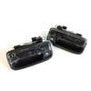 Car Door Handle Set for 95-04 Toyota Tacoma Front Exterior Black *Missing 1 Clip