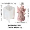 Silicone Mold 3D Angel Candle Molds Handmade DIY Soap Baking Molds Home Decors