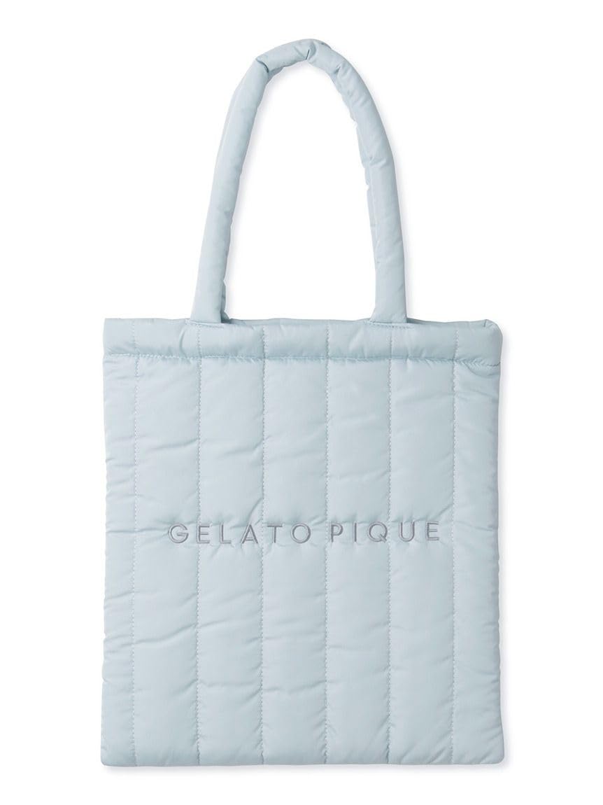 

EC Limited Quilted Tote Bag PWGB234671 BLU [Gelato Pique] Women s