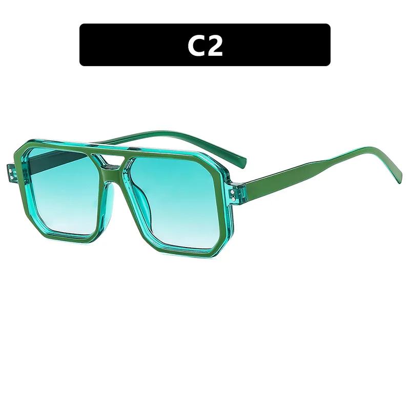Fashion Square Small Frame Sunglasses Men Mirror Sun glasses Anti-reflective Women Outdoor Eyewear Beach Party Eyeglasses UV400