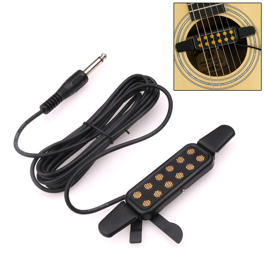 Buy Transducer Electric Guitar Sound Pickup Acoustic Amplifier at