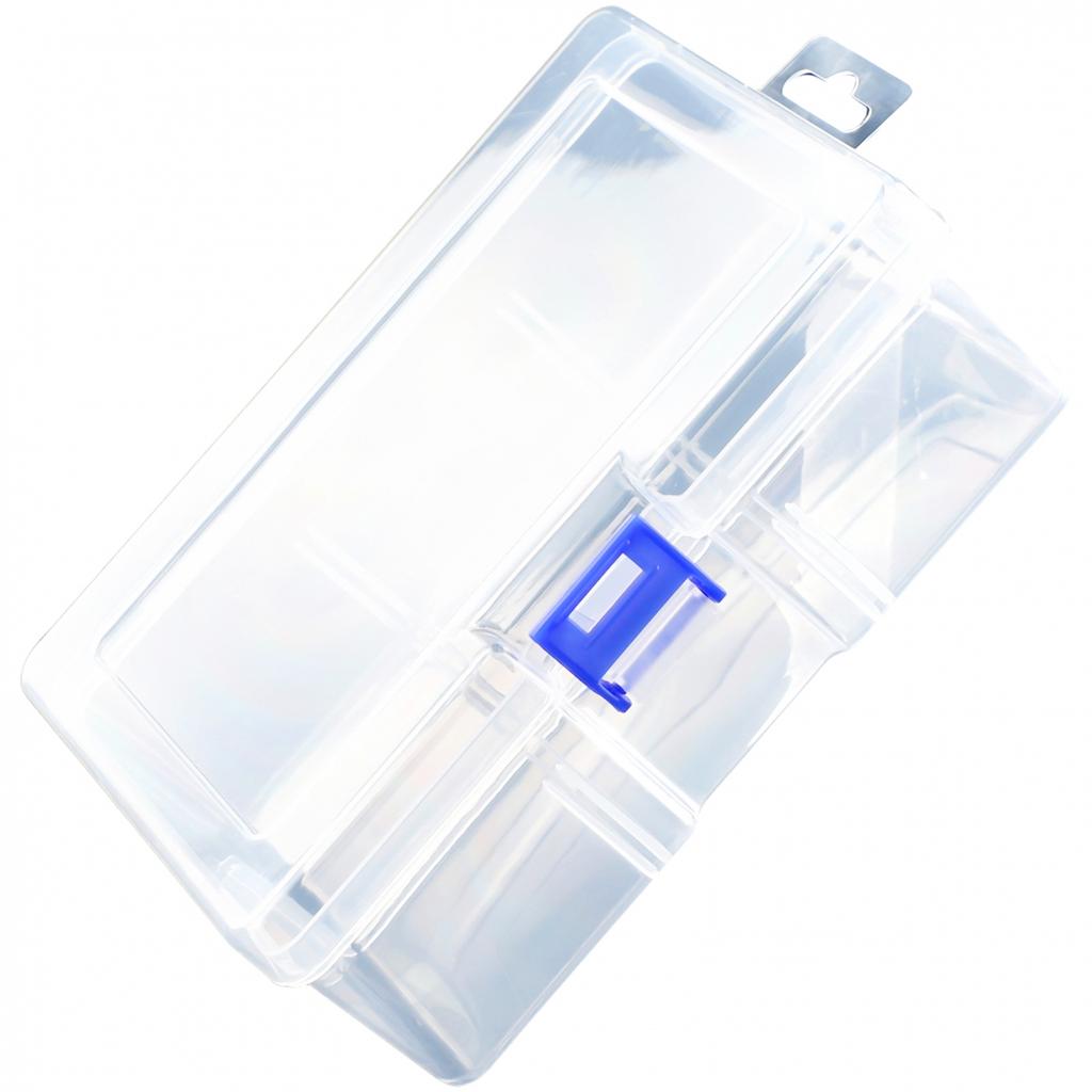 Container Storage Box Dustproof Organizer Necklaces Earrings Transparent