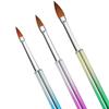 3 Pieces Nail Drawing Pen Brushes Dotting Painting for DIY Design