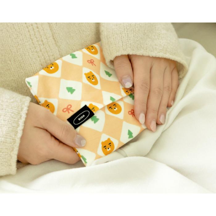 Kakao Friends Hot Pack Pouch (Chunsik, Ryan)