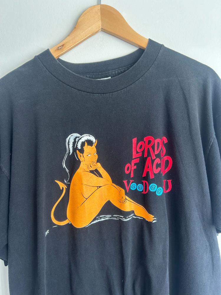 Винтажная футболка Lords of Acid Voodooo с коротким рукавом, унисекс, все размеры S-5XL, PN011, унисекс футболка XXXL