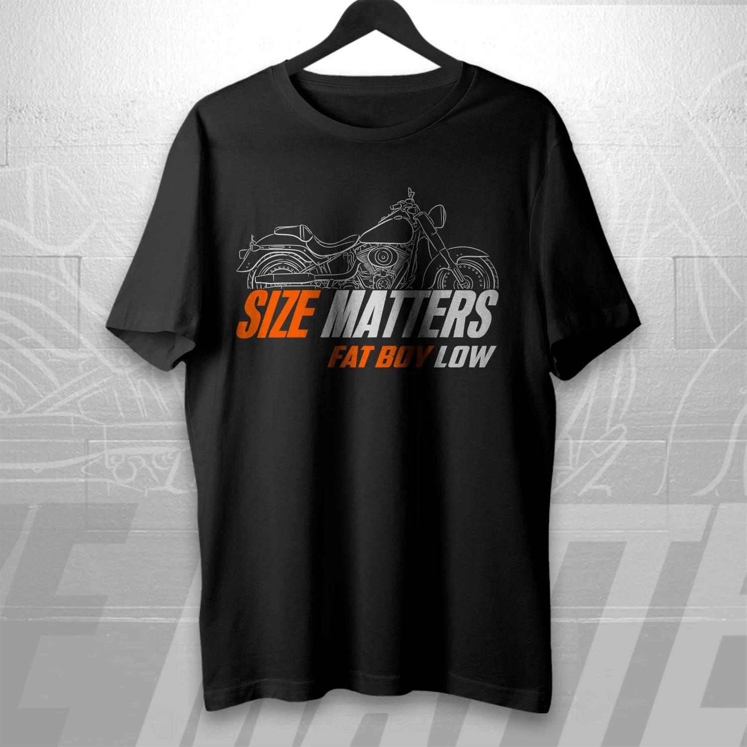 

Harley-Davidson Softail Fat Boy Lo 2010-2016 Motorcycle T shirt for Riders L