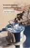 Smart Stainless Steel Pet Water Fountain with Light & Automatic Filtration for Cats
