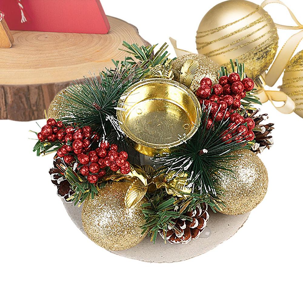 Christmas Candle Holders Decorative Vintage Small Farmhouse Candles Stick Candleholder Rustic Vintage Small Farmhouse Candles