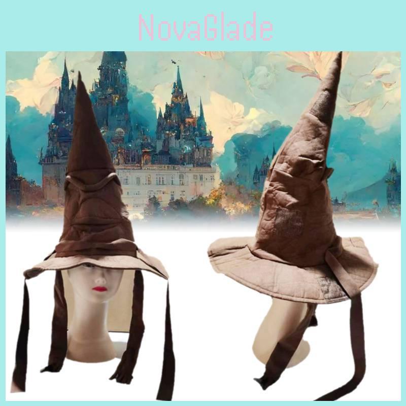 Stylish Halloween Crossbody Bag With Brown Witch Hat Ideal For Harry Potter Fans