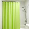Plastic Shower Liner, Modern Solid Color Bathroom Curtain, Waterproof Shower Curtain with Metal Grommets for Bathroom Decor