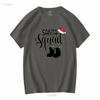 Santa Squad Christmas Festive Mens T Shirt Secret Holiday Xmas Gift Vintage Washed Top For Everyday Wear Homme Casual Graphic
