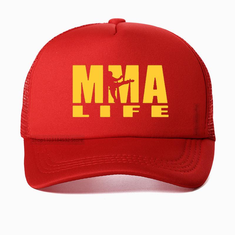 Muhammad Ali Boxing Mma Fighter Cotton Baseball Cap Men Trucker Caps Adjustable Mesh Breathable Snapback Hat