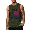 Men's Loose Fit Sleeveless Tank Top Casual Summer Daily Wear Printed Graphic Muscle Tee Shirt