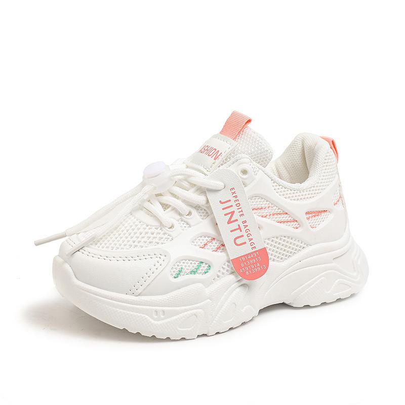 Girls' casual shoes autumn new girls' sneakers anti slip boy single shoe fashion boy shoe versatile kids shoes boys' mesh shoes