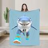 67 Christmas 6 7 Meme Flannel Blankets Winter Super Soft Bedding Throws Girls Boys Couch Chair Fashion Bedspread Sofa Bed Cover