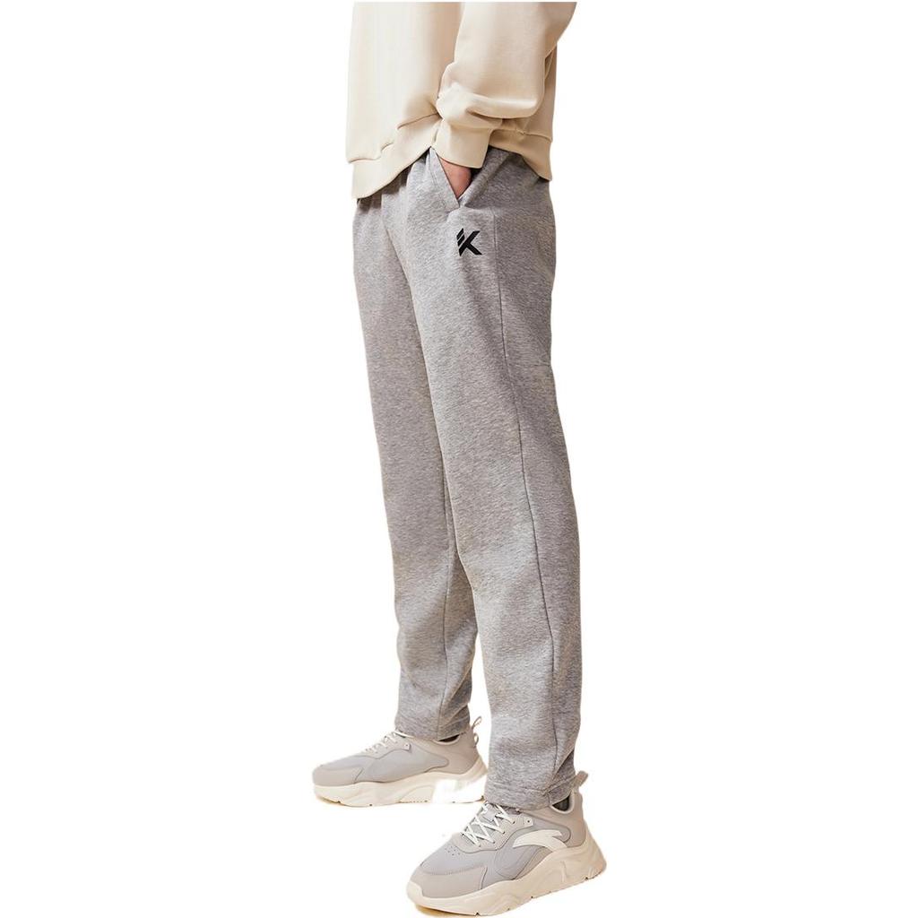 Anta Straight Moderate Sports Pants All Men's Gray 952231350-2