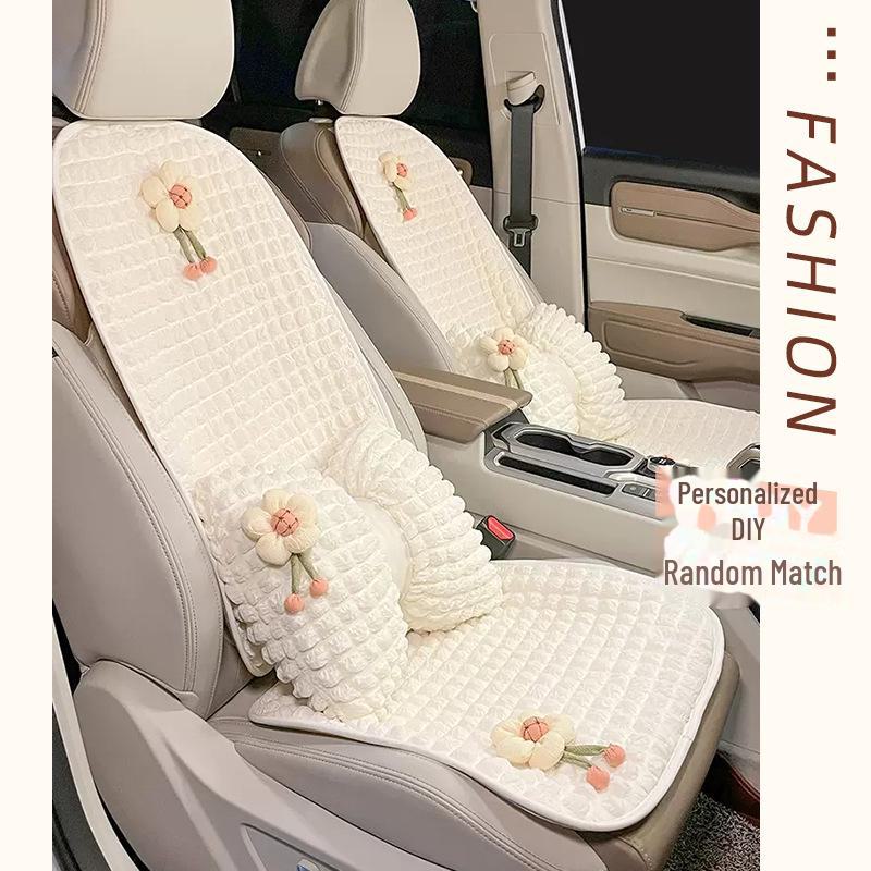Breathable Summer Car Seat Cushion with Non-Slip Design