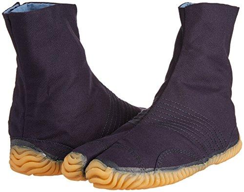 Japanische Tabi-Schuhe Matsuri Jog Navy 6 Clips (24.5
