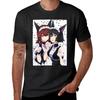 Steins;Gate - Makise Kurisu & Shiina Mayuri T-Shirt anime tops blacks mens cotton t shirts