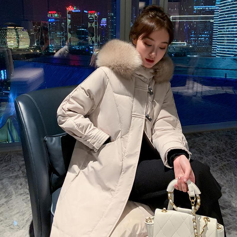 Buy Winter Plus Cotton Thickening Fashion Mid-length Down Padded Jacket ...