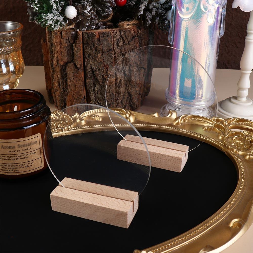 Place Card Removable Table Number Plate Card Display Stand Menu Display Frame Table Number Sign