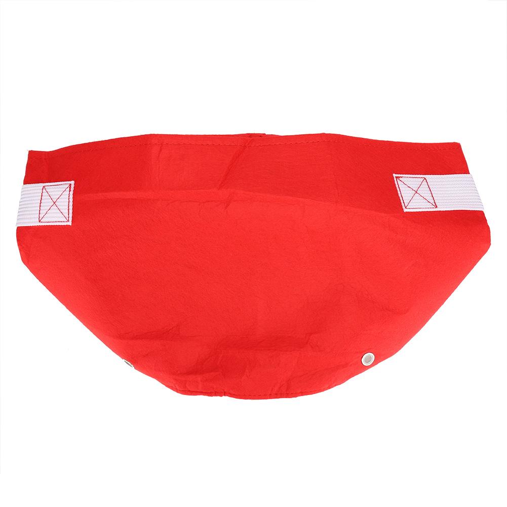 7 Gallon Red Garden Plant Grow Bag Vegetable Flower Pot Planter DIY Potato Garden Pot