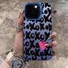 XOXO Leopard Print Case For iPhone 17 16 11 Pro Max Cases iPhone 11 12 13 ProMax 14 15 16E 7 8 Plus 17Air XS XR Shockproof Cover