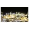 Mecca mešita Město Noční pohled Obrazy na plátně Na zdi Islámské umění Plakáty a tisky Muslimské umění Dekorativní obrazy Cuadros
