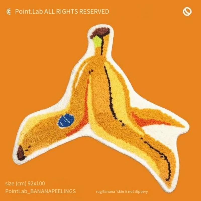 

VIKAMA Carpet Ins Personality Creative Cute Irregular Carpet Home Decoration Living Room Bedroom Bed Blanket Plush Soft Carpet 92X100CM(3X3.3FT