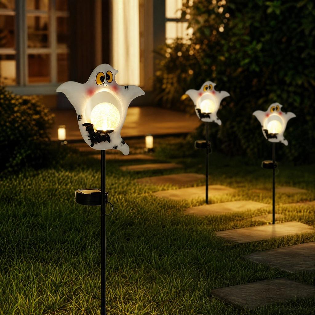Halloween Stake Lights Outdoor Yard Decoration for Garden