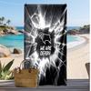 Toalla de Playa con Estampado de Fútbol del Derby County, Toalla Grande Suave de Secado Rápido para Playa, Camping, Natación