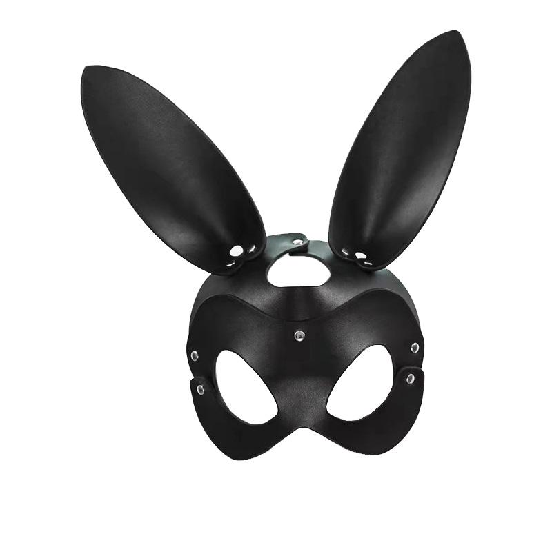 SM Erotic Bunny Fox Mouse Cosplay Masquerade Mask Props for Couples