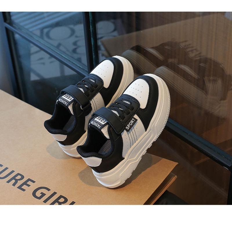 Модные универсальные детские легкие нескользящие белые туфли — фото 7