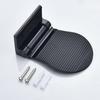 2Pcs Foldable Non-Slip Shower Foot Footrest Support For Bathroom, Made Of Aluminum Alloy