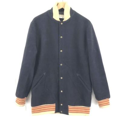 Made In France/PAUL & JOE/Wool Stadium Jumper/S/Navy/Blouson/Outerwear(USED)