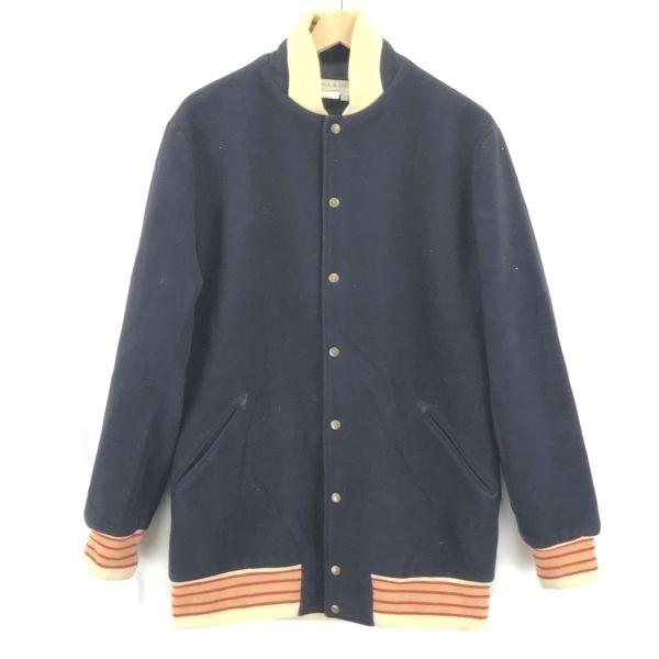 

Сделано во Франции/PAUL & JOE/Шерстяной стадионный бомбер/S/Темно-синий/Блузон/Верхняя одежда