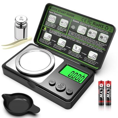 Precision Digital Scale, 0.001g X 100g, Pocket Digital Scale, Portable Scale, High-Precision Electronic Scale, Digital Weighing Scale, 0.001g, Profess