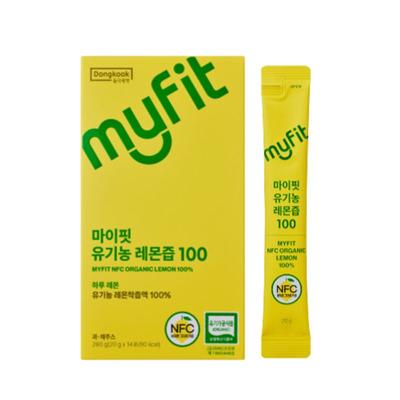 [MYFIT] NFC 100% Organic Lemon Juice (20g*14ea)